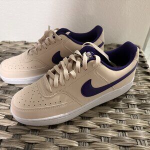 Nike Court Vision Low – Beige & Purple | Men’s Size 8.5